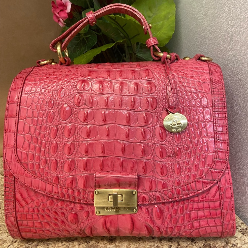 Brahmin Phoebe Tafetta Lady Satchel